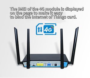 300Mbps 2.4G Home <b>Wireless</b> Router 4 Antenna <b>WiFi</b> Repeater Openwrt Firewall 15 LAN Ports MTK7628 - Product Image 4