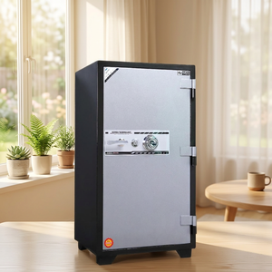 Coffre-fort YUNOS YNS-120CC avec protection par empreinte digitale et mot de passe, antirouille, doté de fonctions de sécurité élevées, préféré par les magasins et les hôtels - Product Image 5