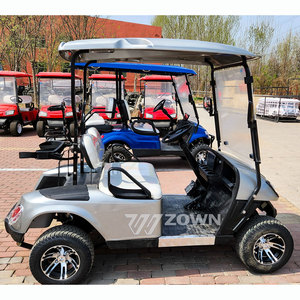 2024 รถคลับไฟฟ้าบนถนนใหม่รถกอล์ฟ 2 ที่นั่งการผลิตโครงเหล็กรถกอล์ฟไฟฟ้าโรงงานจีนขายตรง - Product Image 6