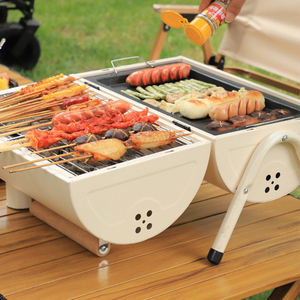 TableTop Garden Outdoor Household Grill Barbeque Portable Bbq Charcoal <b>Camping</b> Grills - Product Image 6