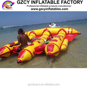 Inflatable Flying Fish <strong>Towable</strong> / Inflatable Flying Banana / Flying Inflatable Water Sled for Sale - Product Image 4