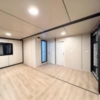Maison mobile Tiny House 3 4 chambres, maisons préfabriquées pliables, 20 pieds 40 pieds, maison conteneur extensible de luxe
