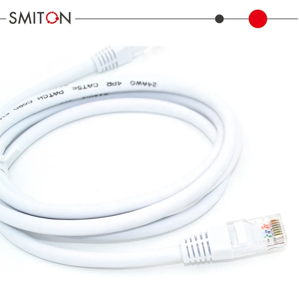 1 Meter UTP Cat5e Patch Cable Ethernet Cable for Computer