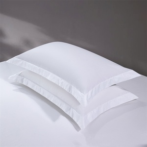 Suministros de Hotel GlobeLink, Funda de Almohada de Algodón Blanco Personalizable al por Mayor para Hotel - Product Image 6