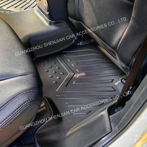 พรมปูพื้นรถยนต์แบบกันน้ำทุกสภาพอากาศ ชุดเต็ม 4 ชิ้น ทำความสะอาดง่าย พรมปูพื้น 5 มิติ สำหรับรถยนต์ฟอร์ด เอเวอร์เรสต์ <span class=keywords><strong>ปี</strong></span> <span class=keywords><strong>2023</strong></span> พร้อมอุปกรณ์เสริม - Product Image 4