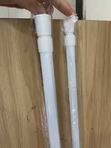 Porte-serviettes réglable en métal de fer blanc de 60 à 110cm, support polyvalent pour rideaux, tringles à serviettes bon marché - Product Image 6