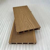 Planche de terrasse composite à bords carrés avec bordure arrondie, imperméable, pour escaliers, marches et patios extérieurs