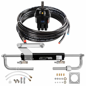 Kit <span class=keywords><strong>de</strong></span> Sistema <span class=keywords><strong>de</strong></span> Dirección Hidráulica Universal <span class=keywords><strong>para</strong></span> Motores Fuera <span class=keywords><strong>de</strong></span> Borda (50-350 HP) Apto <span class=keywords><strong>para</strong></span> Yates, <span class=keywords><strong>Lanchas</strong></span> Rápidas y Embarcaciones <span class=keywords><strong>de</strong></span> Recreo - Product Image 1