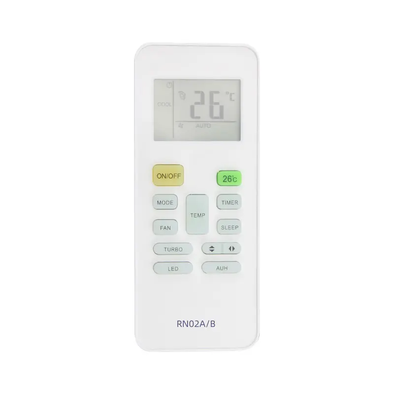 Controle remoto universal para ar condicionado, adequado para midea rn02a b rn02b rn02c rn02d rn02e