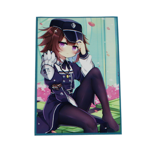 Protège-cartes de jeu de société en papier personnalisé écologique, motif Anime, format <span class=keywords><strong>Yu</strong></span>-<span class=keywords><strong>Gi</strong></span>-<span class=keywords><strong>Oh</strong></span>, finition holographique Sister - Product Image 5