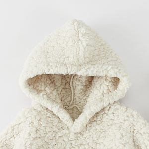 Newborn Winter <strong>Baby</strong> Clothes Set Soft Plush <strong>Outfits</strong> Hooded 2 Pieces Set Pure Infants Clothing <strong>Outfit</strong> <strong>Baby</strong> Girl's <strong>Outfits</strong> - Product Image 2