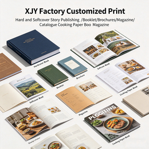 XJY Factory : Impression personnalisée de livres à couverture rigide et souple, livrets, brochures, <span class=keywords><strong>magazines</strong></span>, catalogues et livres de cuisine en papier - Product Image 2