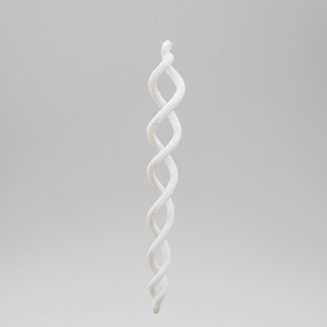 Glass Icicle Ornaments <strong>Winter</strong> Home <strong>Decorations</strong> for Christmas Tree Hanging Ornaments - Product Image 5