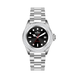 Reloj mecánico automático de movimiento NH35, reloj de pulsera de acero inoxidable con bisel de 316L, gemas azules modificadas, nuevo de 2022 - Product Image 4
