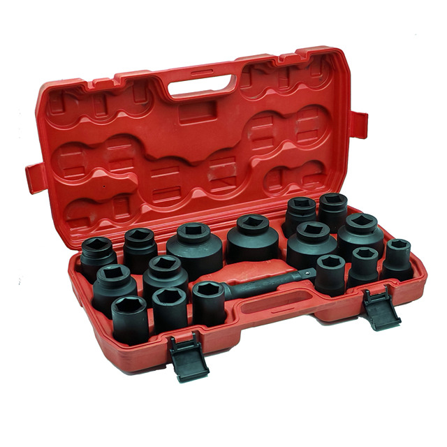 High-speed 1/2 Pneumatic Electric Cr-mo Impact Socket Set 8-32mm For Truck & Car Repair Oem & Odm Available