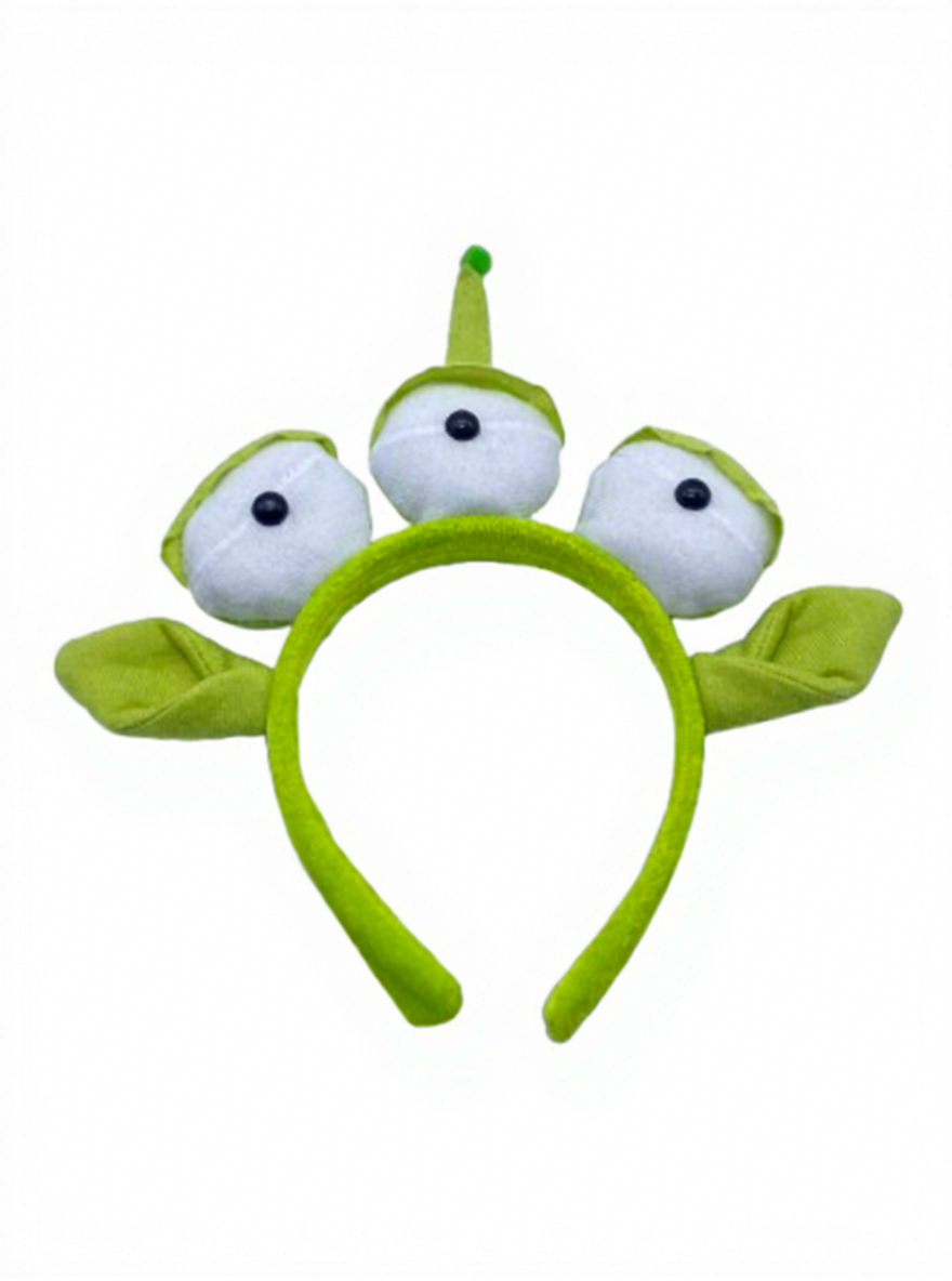 Bandeau vert à trois yeux