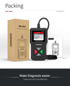 Alat Pemindai Diagnostik Obd2 Obdii Pembaca Kode Pemindai Mesin Mobil Korea dan Jepang Sistem Lengkap - Product Image 6