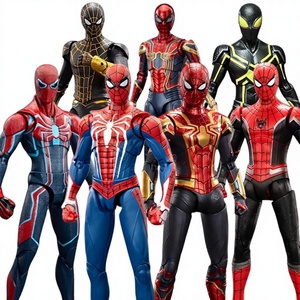 Zhongdong Official Marvel <span class=keywords><strong>Spider</strong></span>-<span class=keywords><strong>Man</strong></span> Serie Completa <span class=keywords><strong>di</strong></span> Action Figure in PVC con Articolazioni Altamente Snodate - Oggetti Decorativi e Regali - Product Image 1
