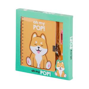 Oh My Pop Pack de carnet A5 + stylo 6 couleurs Shiba - Product Image 1