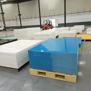 Foglio hdpe bianco vergine personalizzato foglio di polietilene ad alta densità 10x1500x3000mm PE 1000 lamiera di plastica hdpe