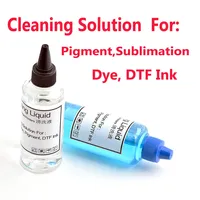 Solución de limpieza de cabezales de impresión para tinta de sublimación, tinta DTF, líquido de limpieza de cabezales de impresión para impresoras de inyección de tinta.