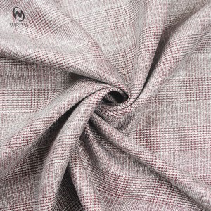 <span class=keywords><strong>Tela</strong></span> Clásica a Cuadros para Mujer, Material Metálico de Poliéster, Rayón, <span class=keywords><strong>Spandex</strong></span>, TR, Lurex, para Trajes <span class=keywords><strong>y</strong></span> Vestidos - Product Image 3