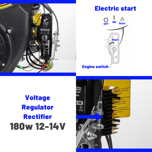 Ohv 27hp 739cc Twin xi lanh động cơ xăng <span class=keywords><strong>4</strong></span> đột quỵ với recoil bắt đầu Euro 5 tiêu chuẩn khí thải cho thuyền các ngành công nghiệp - Product Image 4