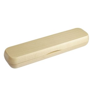 Penna a Sfera in Bambù Ecologica Personalizzata con Punta Diamantata 0.5mm/0.7mm e Confezione in Legno Ecosostenibile - Product Image 2