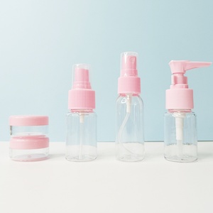 Ensemble complet de flacons de voyage portables et rechargeables en silicone pour maquillage, shampoing et autres produits – Distributeur de voyage en silicone pour une organisation optimale - Product Image 2