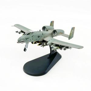 Modelo de Aleación de Avión de Combate A-10C Warthog Tusk Tiger Shark de la Fuerza Aérea Estadounidense, Escala <span class=keywords><strong>1</strong></span>:100, Embalaje en Caja de Color, Hecho en China - Product Image 1