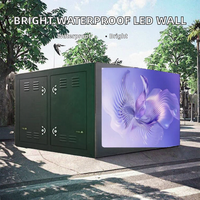 Écran LED extérieur résistant aux intempéries, panneau d'affichage couleur RGB à montage fixe, écran haute luminosité pour mur de bâtiment