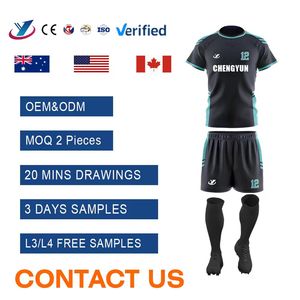 Maglia da Calcio Personalizzata con Design Professionale per Squadre Maschili e Femminili, Tessuto ad Alte Prestazioni per Partite Ufficiali e Tornei - Product Image 1