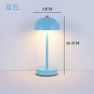 Lampe de table moderne minimaliste avec abat-jour en cristal, base en laiton blanc, LED E26, AC 85-265V, interrupteur à bouton poussoir décoratif, Ra80, 30000 heures - Product Image 1