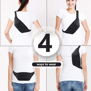 Tas Pinggang Branded Ringan Tahan Air untuk Olahraga, Tas Selempang Fashion, Tas Pinggang untuk Aktivitas Luar Ruangan - Product Image 4