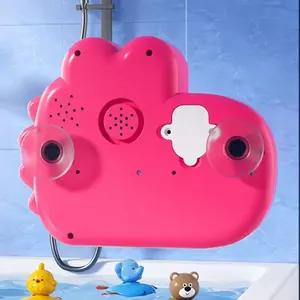 Jouet de <span class=keywords><strong>bain</strong></span> amusant pour bébé en plastique ABS, motif <span class=keywords><strong>grenouille</strong></span> et crocodile mignons, machine à bulles sonore, pour 2-4 ans - Product Image 4