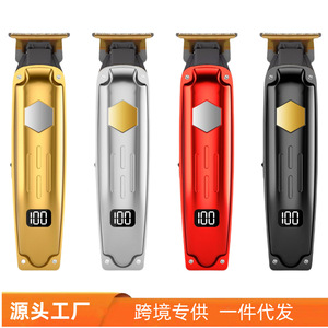 Cortadora de Pelo Profesional Recargable de 1000 mAh, Aleación de Aluminio, Uso en Salón, Gran Potencia, 7000-9000 rpm, Modelo con Carga USB - Product Image 1