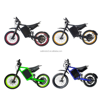 Longue durée de vie de la batterie Saili SLC20 72V 5000W Kit de vélo de terre électrique au Lithium Mototec 72v Pro vélo de saleté électrique 5000w