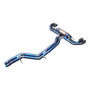 Sistema de Escape Electrónico de Titanio Personalizable para Cayenne S 2.9 V6, Silenciador, Tubos de Escape de Acero Inoxidable - Product Image 4