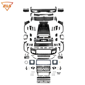 Kit carrosserie large en carbone <span class=keywords><strong>sec</strong></span> style BraB800 pour <span class=keywords><strong>Mercedes</strong></span> Benz G W465 G350 G500 G63 2025 – Améliorez votre véhicule avec ce kit de pare-chocs - Product Image 6