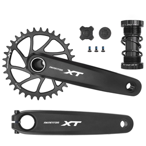 Guarnitura MTB con Movimento Centrale e Corona Narrow-Wide 34D 36D 38D 40D in Alluminio 7075 Single Speed con <span class=keywords><strong>Pedivelle</strong></span> da 170 - Product Image 5