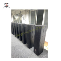 H-406 Lase Sound, 4 Piezas, Altavoz de Columna de Sonido de 2 Vías y 6.5 Pulgadas, Audio Profesional para Interiores y Exteriores