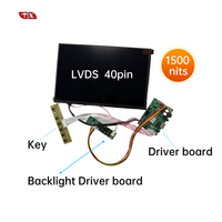 Module LCD IPS BOE 10,1 pouces 1500 nits 1280*800 GV101WXB-N83, haute luminosité, panneau LVDS 40 broches, carte de commande