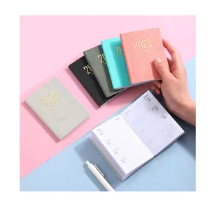 Nieuwe A7 Mini Notebook Planner Pocket Notepad Dagelijks Wekelijks 2023 Agenda Planner Notebooks Voor Briefpapier Kantoor Schoolbenodigdheden