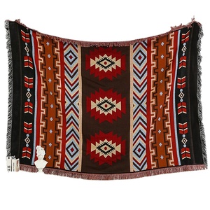 Tapisserie murale de style ethnique <span class=keywords><strong>Kilim</strong></span>, décoration personnalisée pour la maison, couverture tissée de haute qualité - Product Image 1