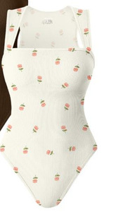 Body de Marca Famosa para Mujer, Sexy, Elástico, sin Mangas, Ajustado, para Vacaciones de Verano en la Playa - Product Image 3
