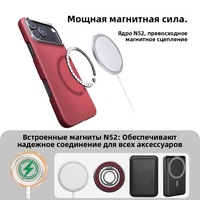 Étui de téléphone personnalisé de luxe, résistant aux chutes, magnétique, léger, en fibre d'aramide, imperméable, anti-traces de doigts, 25g