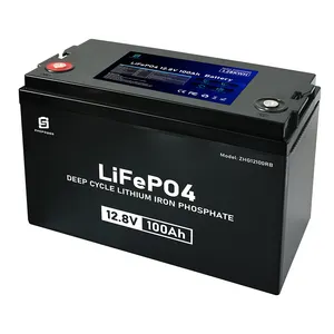 بطارية BMS 12V Lifepo4 بطارية ليثيوم أيون 12.8V 7Ah 10Ah 20Ah 40Ah 50Ah 100Ah 150Ah 200Ah 300Ah 400Ah