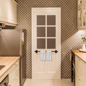 Tringles à rideaux magnétiques réglables multi-usages <span class=keywords><strong>pour</strong></span> portes, fenêtres, boîtes à outils, 9-16 pouces, installation facile, lot de 2, noir - Product Image 5