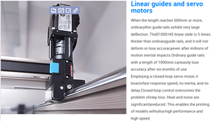 <span class=keywords><strong>3D</strong></span> 1000D klipper hiệu suất cao nền tảng lớn Carbon tốt hơn máy in <span class=keywords><strong>3D</strong></span> 1000*1000*1000mm máy in <span class=keywords><strong>3D</strong></span> cho xe bội thu - Product Image 6