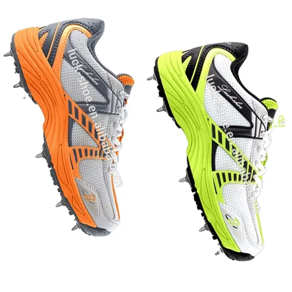 Rebranding active men cricket shoes professional men spike shoes athletic field training shoes